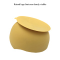 Assiette d&#39;aspiration de qualité alimentaire alimentation de bonne qualité nouvelle cuillère d&#39;arrivée faible logo Moq bol de céréales en silicone